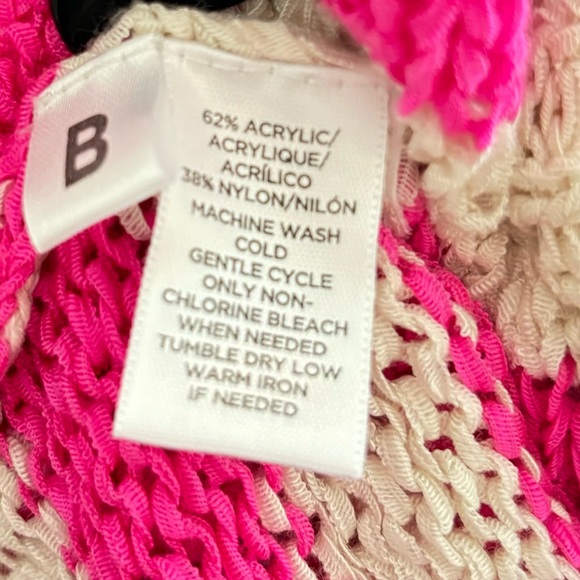 LOFT Knit Tank Top Striped Size Medium - Picture 6 of 6